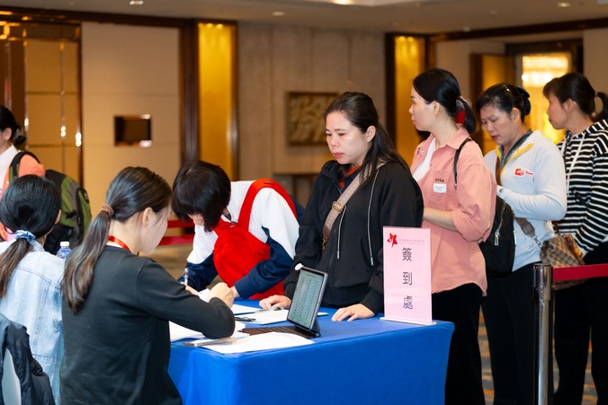 專人引導、現場答疑、流程講解，確保工人的良好狀態